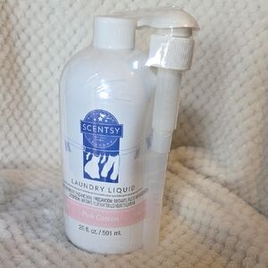 Scentsy Pink Cotton Laundry Liquid - White and Pink